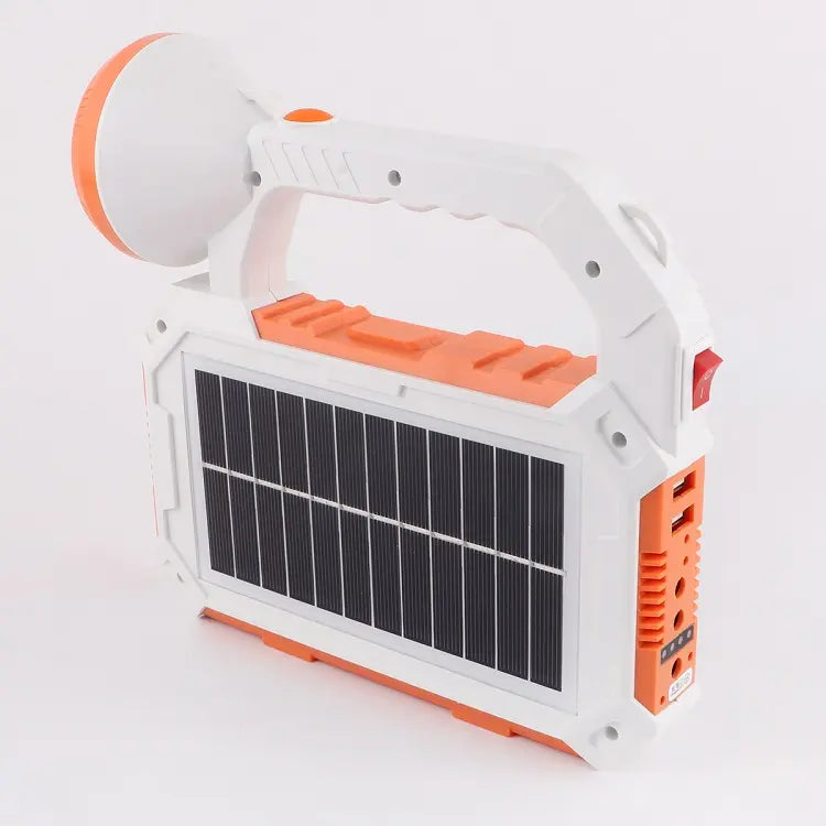 High Quality Outdoor Solar Flashlight Camping Emergency Light Rechargeable Portable Modern Led Lighting Led Solar Camping Light