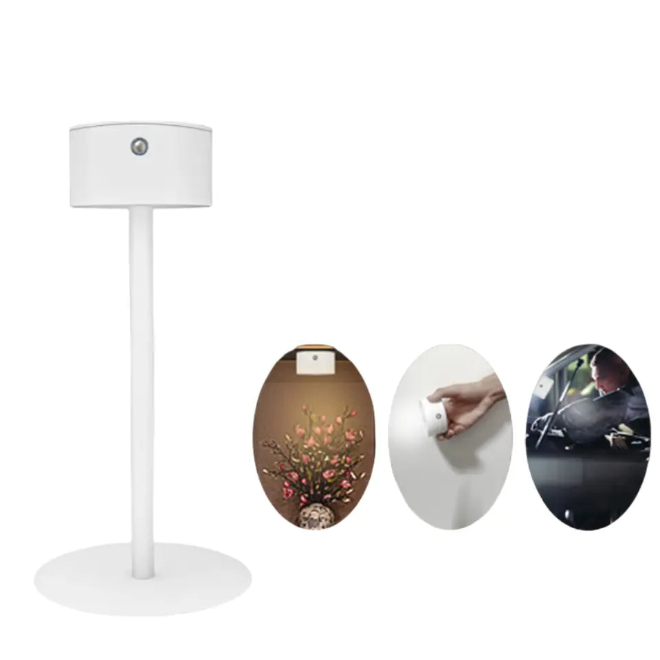 New Double Side Magnetic Removable Touch Table Lamp Metal Dimmable 360 Degree Desk Lamp