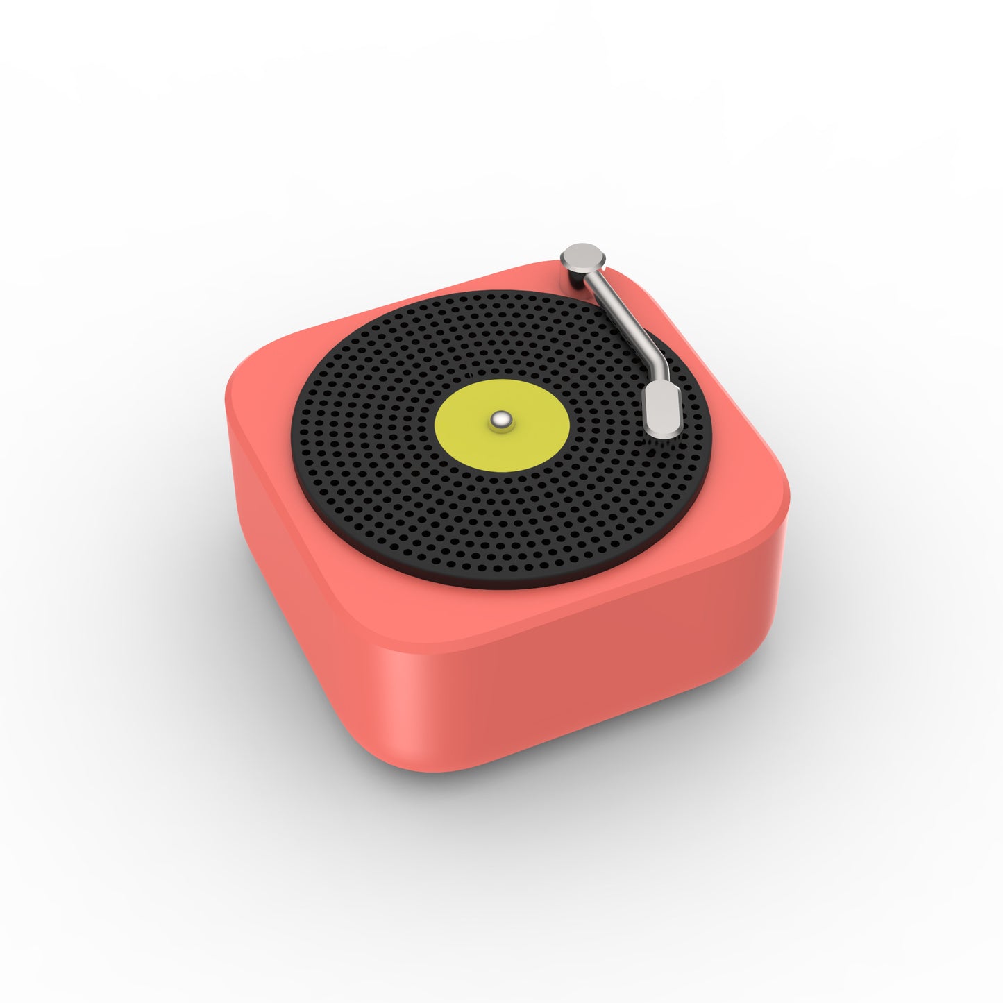 usb vinyl record player, wireless Bluetooth speaker, car answering and external player, mini portable outdoor announser