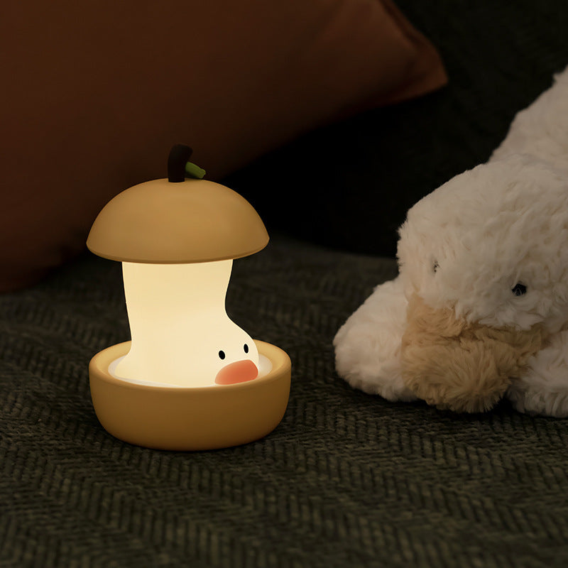 Yali Lizi Cross-border Amazon cute cartoon night light Ornament Creative desktop pat Light and sleep companion light.
