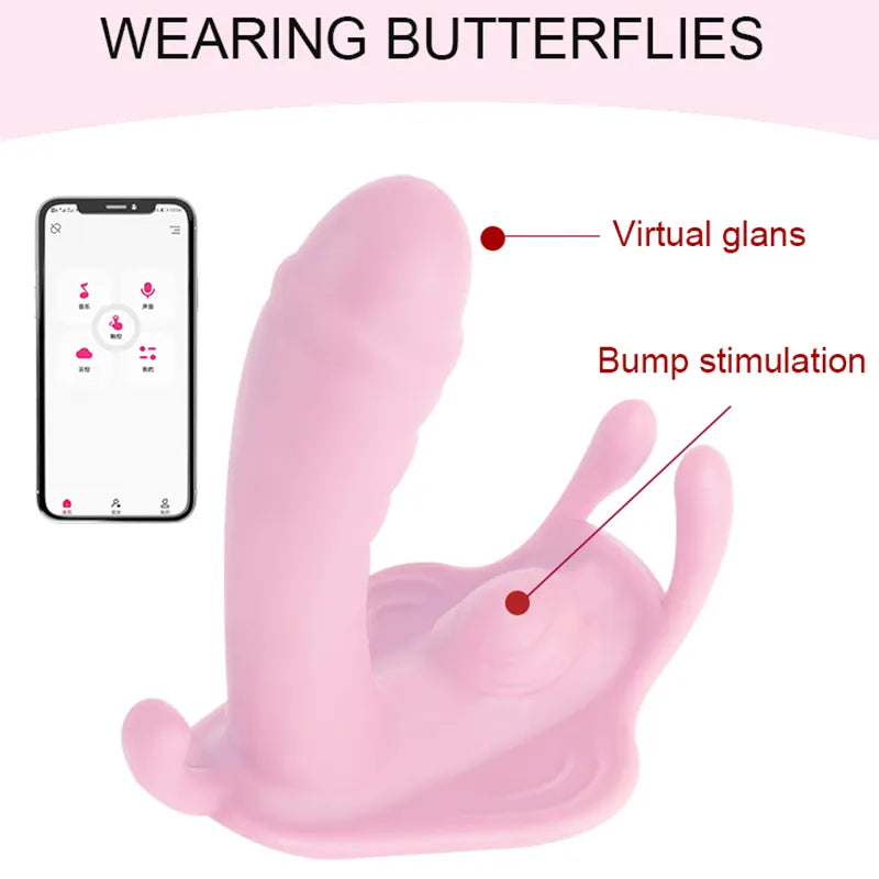 Factory Wholesale Wearable Female Clitoral Vibrator 10 Vibrations Modes G-spot Panties Vibrator
