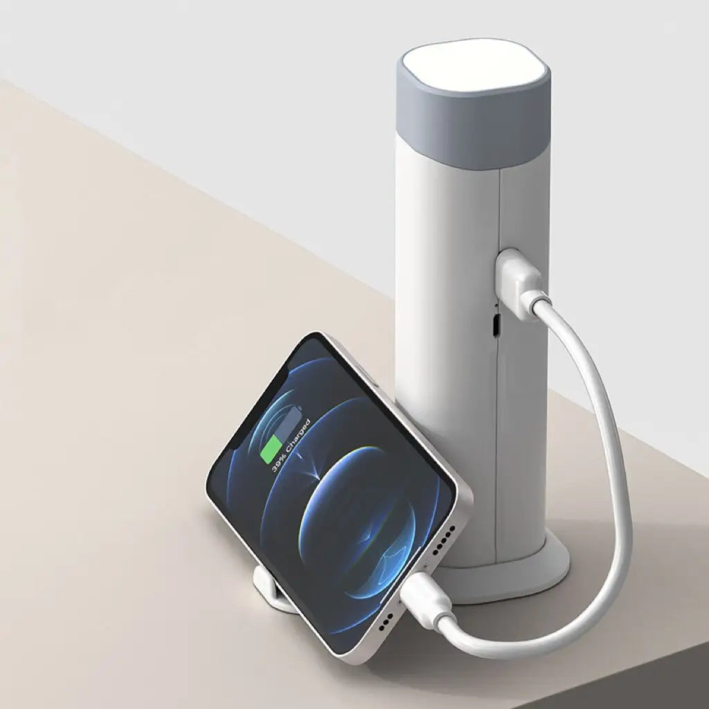 New Multifunctional Flexible Dimming Led Student Desk Lamp With USB Charging Port