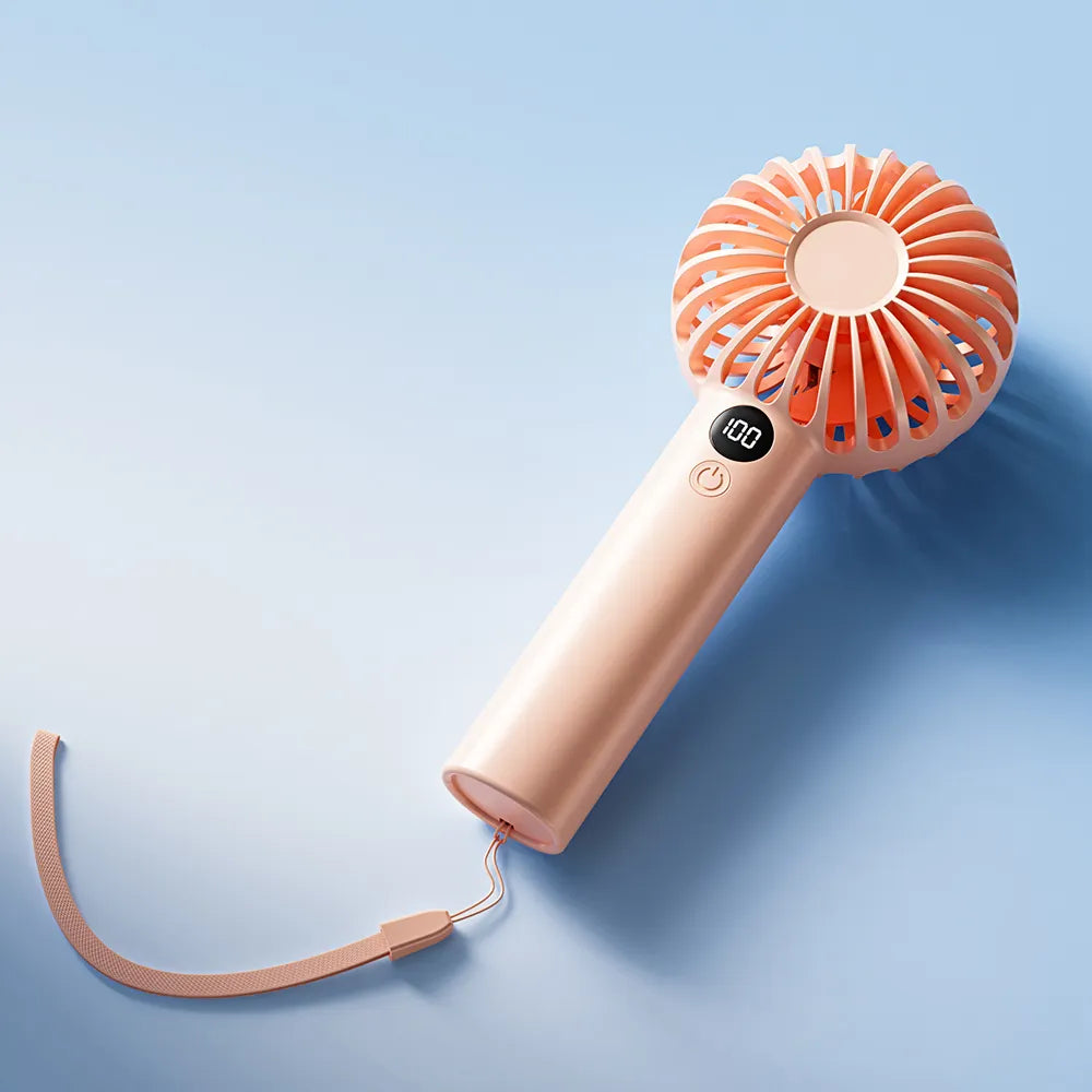 2025 New Wholesale Summer Cooling USB Handheld Portable Fan Outdoor Rechargeable Battery Personal Pocket Mini Handheld Fan