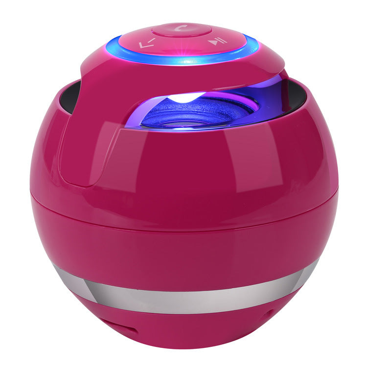 A18 wireless Bluetooth speaker, mini seven-color light subwoofer, outdoor gift card receiver, manufacturer's supply