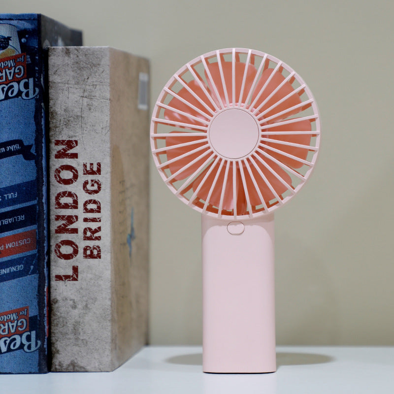 New Cross-border Mini Handheld Fan for Office Outdoor Portable Desktop USB Power Bank Fan minifan