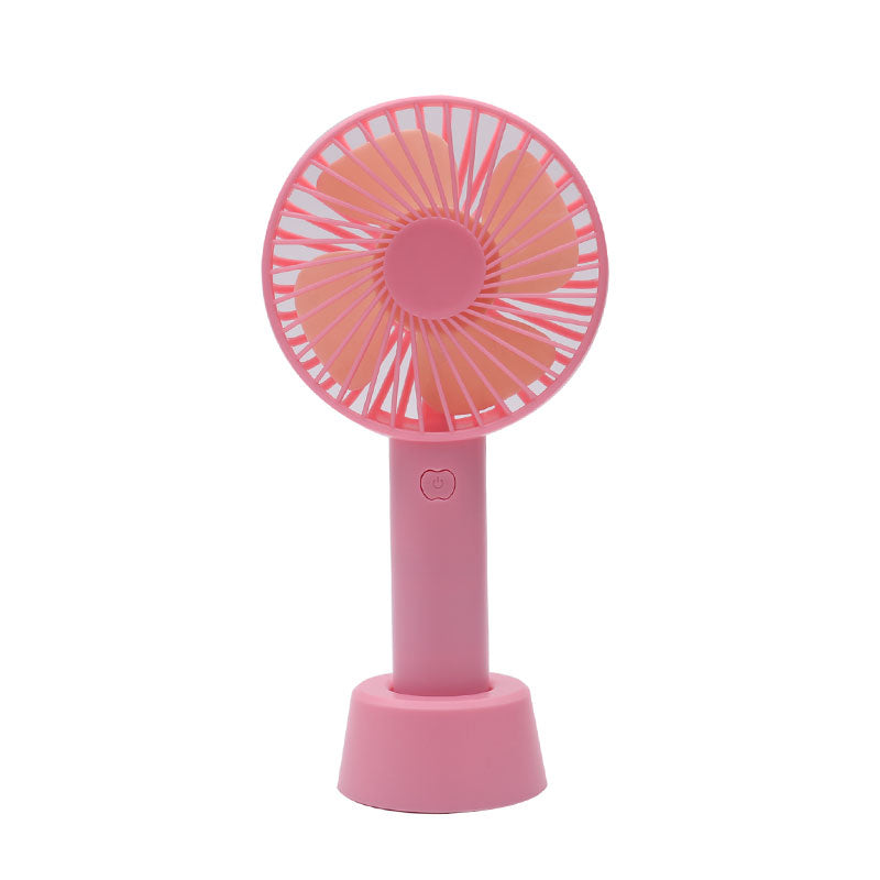 Mini Handheld Fan, 3 Speed USB Desk Fan, Small Personal Portable Table Fan with USB Rechargeable Battery Operated Cooling Electric Fan for Travel Office Room Makeup