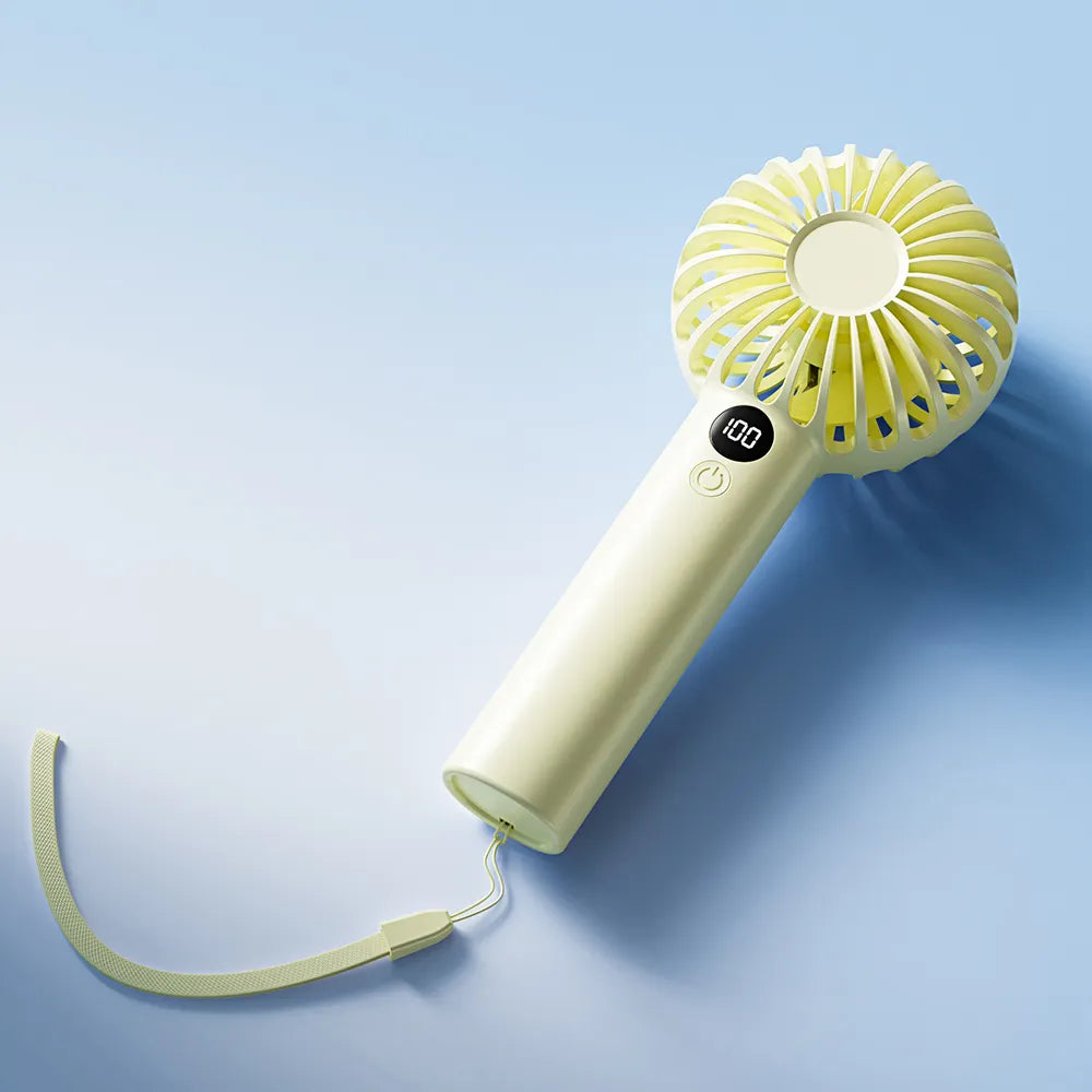 2025 New Wholesale Summer Cooling USB Handheld Portable Fan Outdoor Rechargeable Battery Personal Pocket Mini Handheld Fan