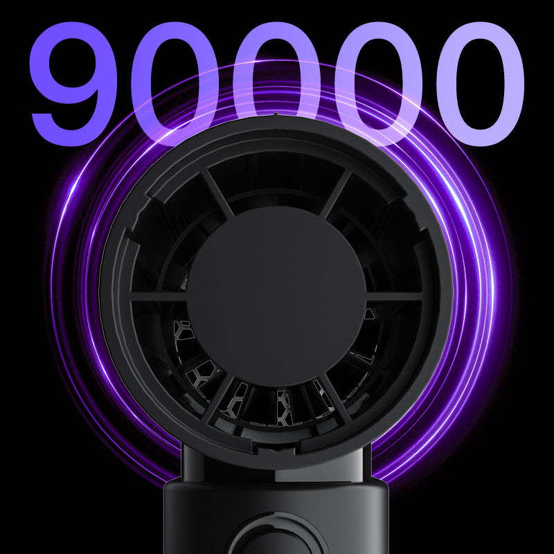 2025 Cross-border New Product: High-speed Handheld Violent Fan, Strong Blowing and Dust Blowing, USB Boost Turbine, Micro Mini Fan