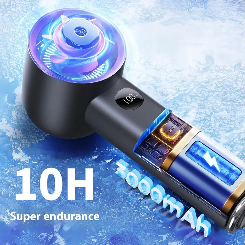 Mini Rechargeable Fan Turbo Centrifugal Fan Usb Dc Charger Fans Cooling Evaporative Air Cooler With Battery