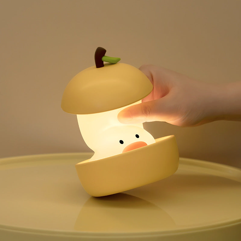 Yali Lizi Cross-border Amazon cute cartoon night light Ornament Creative desktop pat Light and sleep companion light.