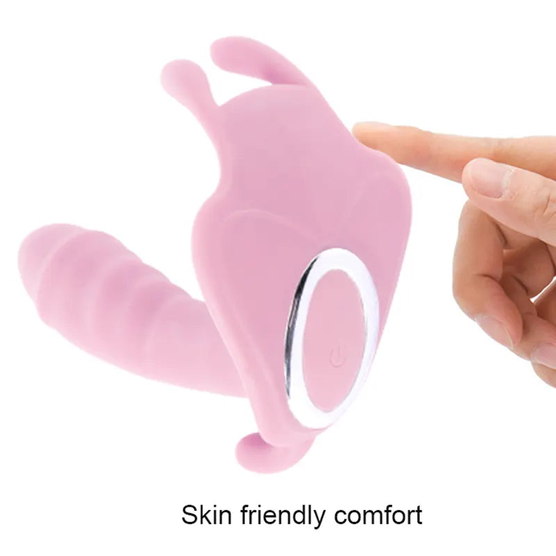 Factory Wholesale Wearable Female Clitoral Vibrator 10 Vibrations Modes G-spot Panties Vibrator