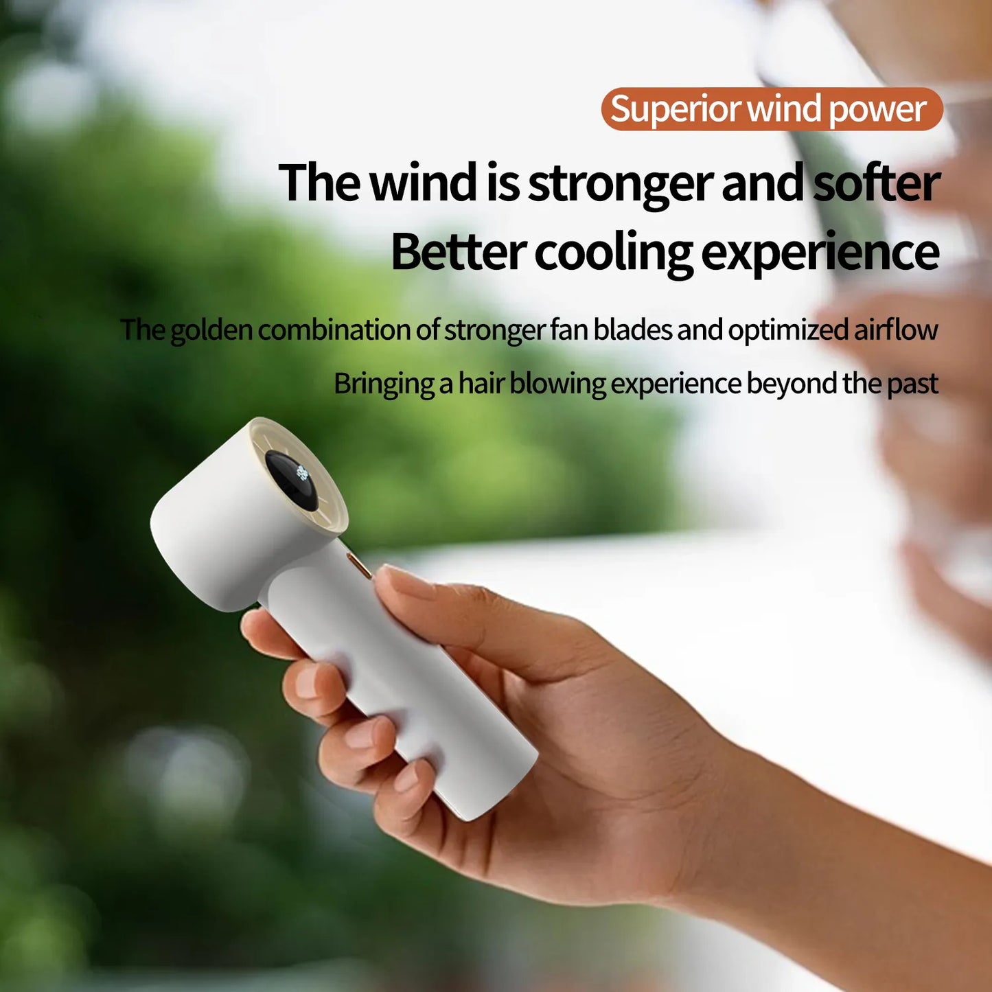 Outdoor Wholesale Handheld Mini Portable Personal Outdoor Hand Cooling Cooler Held Rechargeable Fan Electric Air Cooling Fan