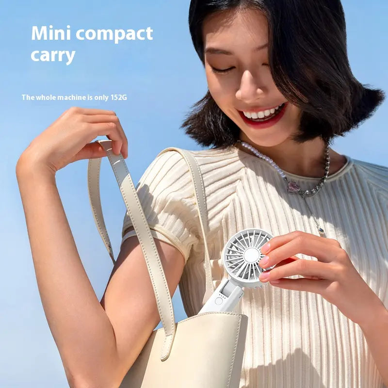Factory Wholesale Mini Rechargeable Fan Packaging Box Sweetfull Handheld Fan Mini Portable Fan