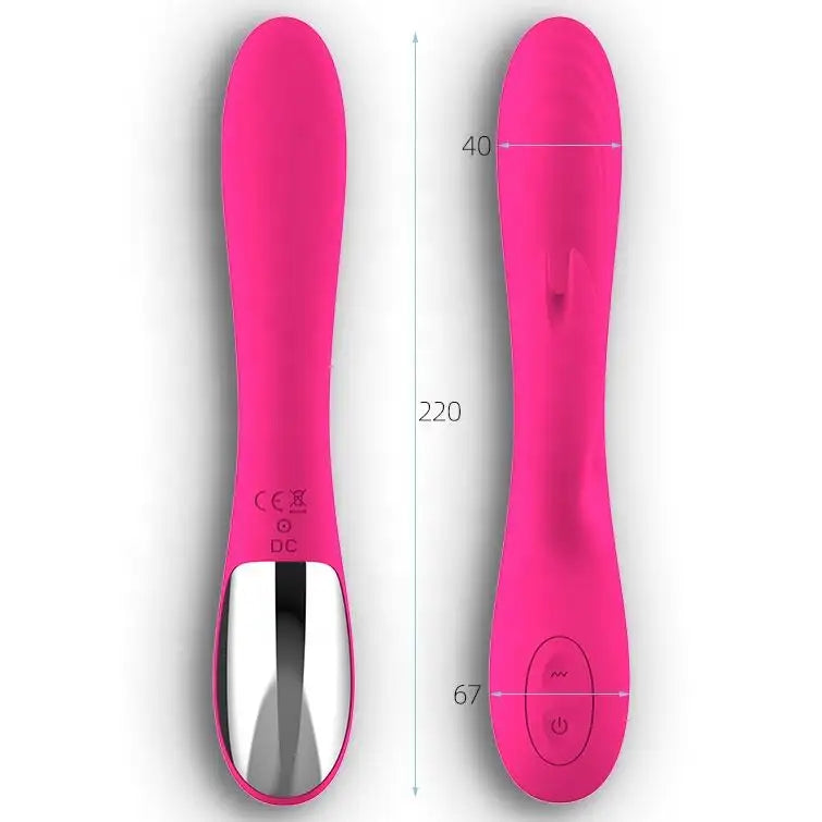 Double-Headed Dildo Vibrator for Women Adult Sex Toy for Clitoral and G-Spot Stimulation