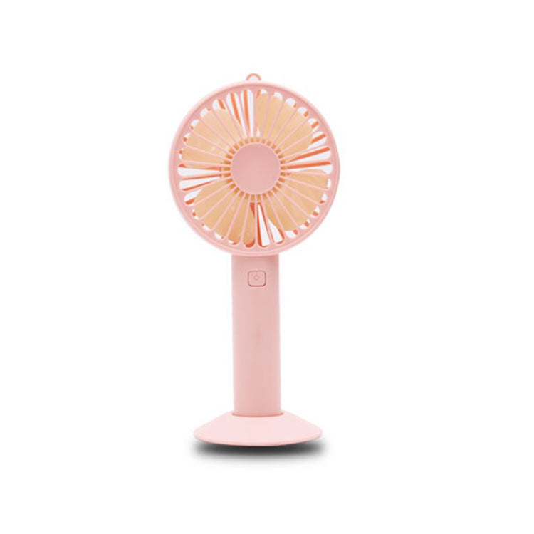 USB Handheld Small Fan Mini Portable Rechargeable Student Desktop Night Light Silent Small Electric Fan Wholesale
