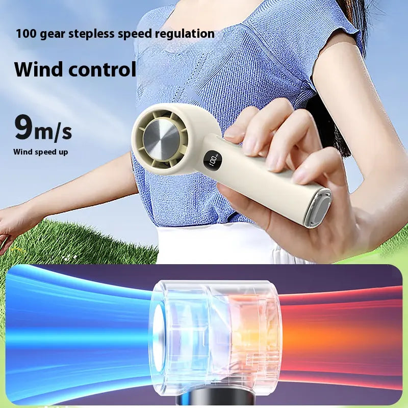 Mini Rechargeable Fan Turbo Centrifugal Fan Usb Dc Charger Fans Cooling Evaporative Air Cooler With Battery