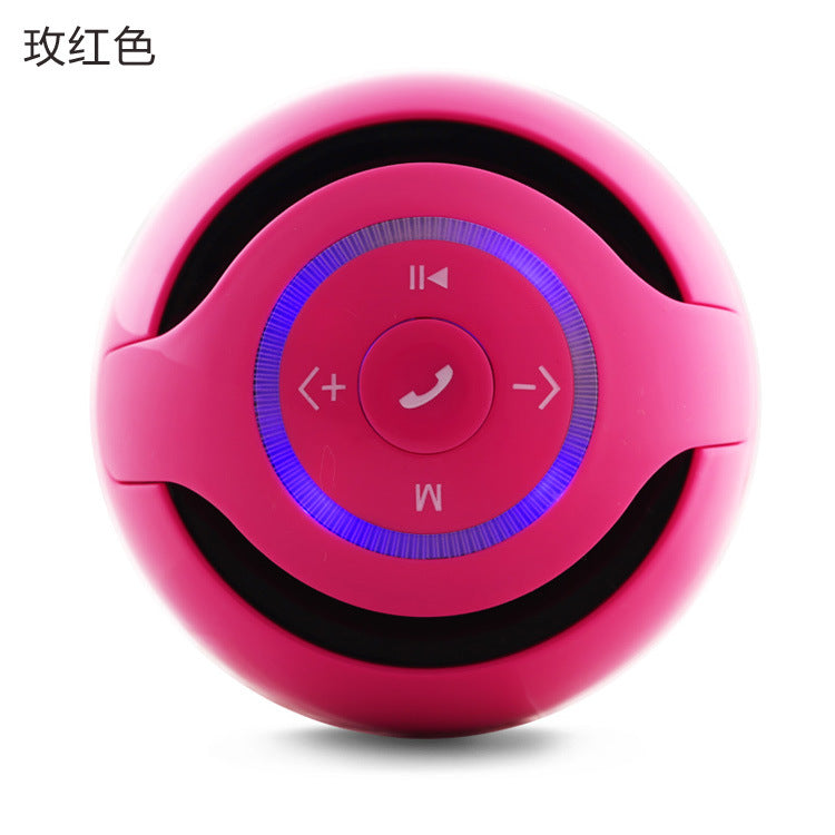 A18 wireless Bluetooth speaker, mini seven-color light subwoofer, outdoor gift card receiver, manufacturer's supply