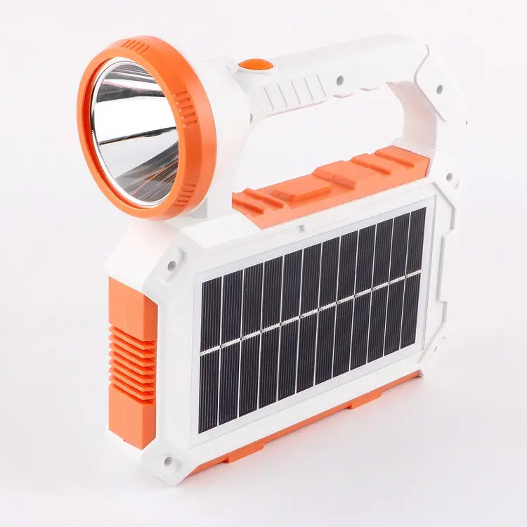 High Quality Outdoor Solar Flashlight Camping Emergency Light Rechargeable Portable Modern Led Lighting Led Solar Camping Light