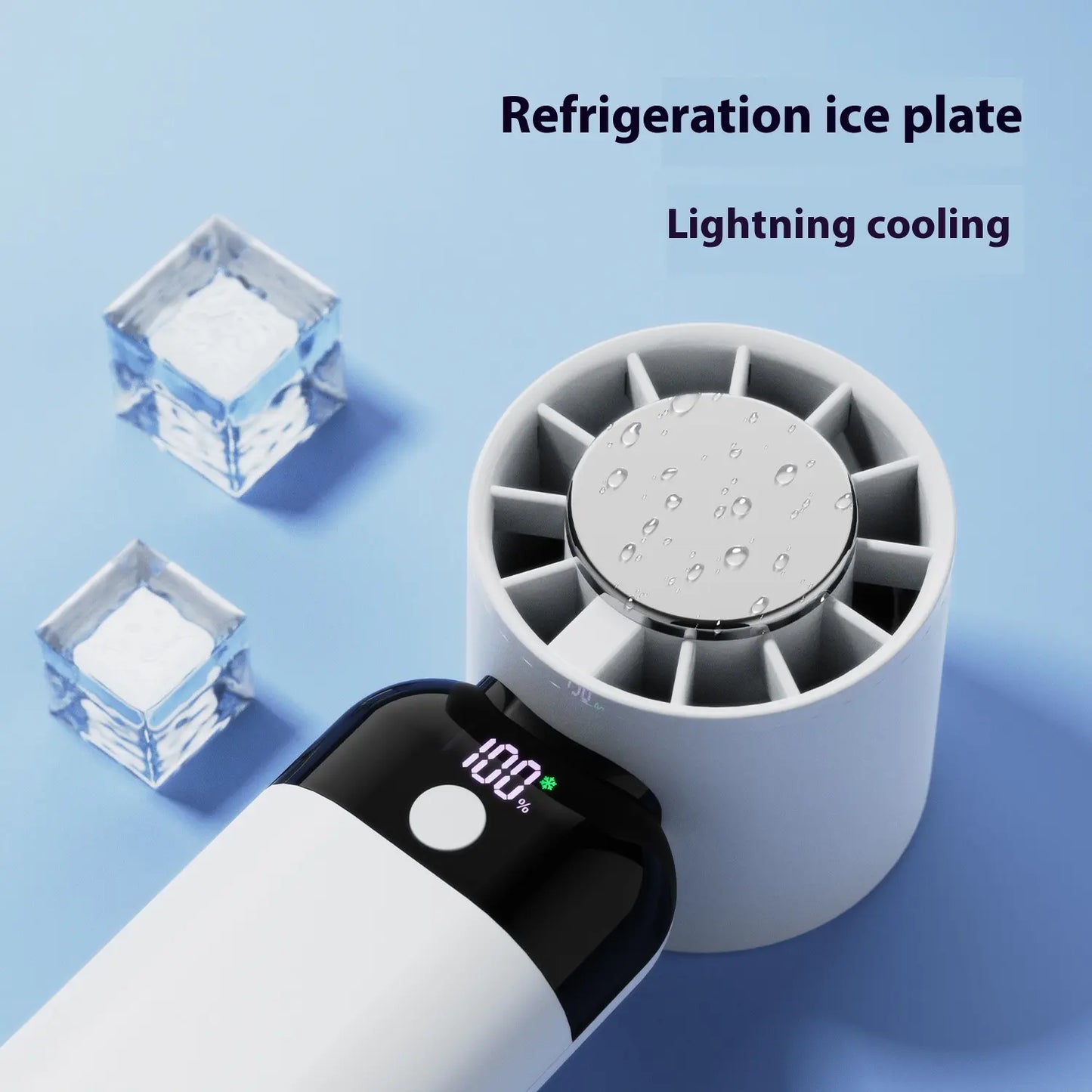 Factory Price Refrigeration Turbo Air Cooler Fan Ventiladores Portatiles Mini Rechargeable Fan for Scenic Spots