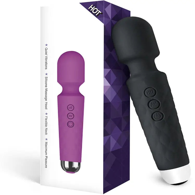 Most Popular Adult Silicon Vibrator Sex Toys Vibrator for Women Wand Vibrator