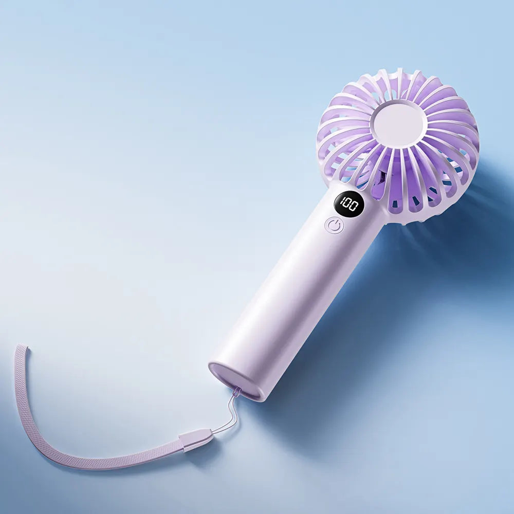 2025 New Wholesale Summer Cooling USB Handheld Portable Fan Outdoor Rechargeable Battery Personal Pocket Mini Handheld Fan