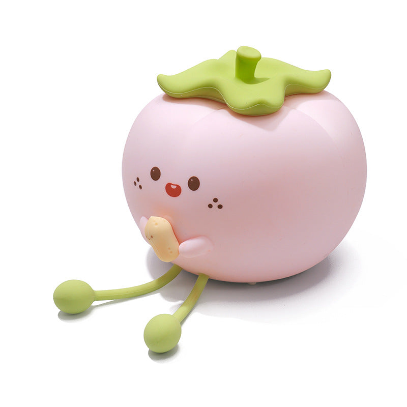 Veilleuse en silicone pour, veilleuse spongieuse pour - Adorable lampe multicolore kaki,Veilleuses tactiles à 3 niveaux, réglables, multicolores, avec chargeur USB, pour chambre à coucher