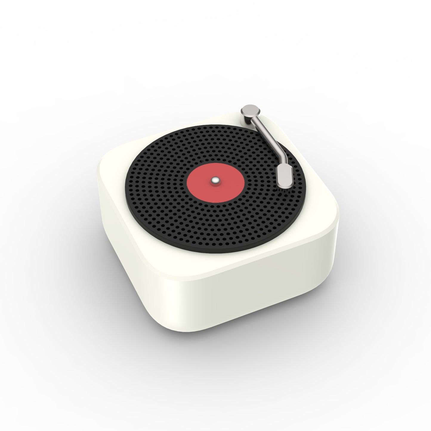 usb vinyl record player, wireless Bluetooth speaker, car answering and external player, mini portable outdoor announser