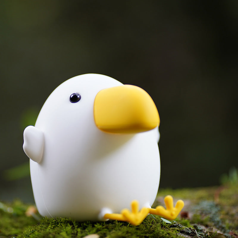 Kids Night Light Cute Silicone Bird Nursery Lamp for Baby and Toddler Animal Night Light for Boys and Girls Squishy Night Light for Bedroom and Kids Room Kids Gift (Bird)