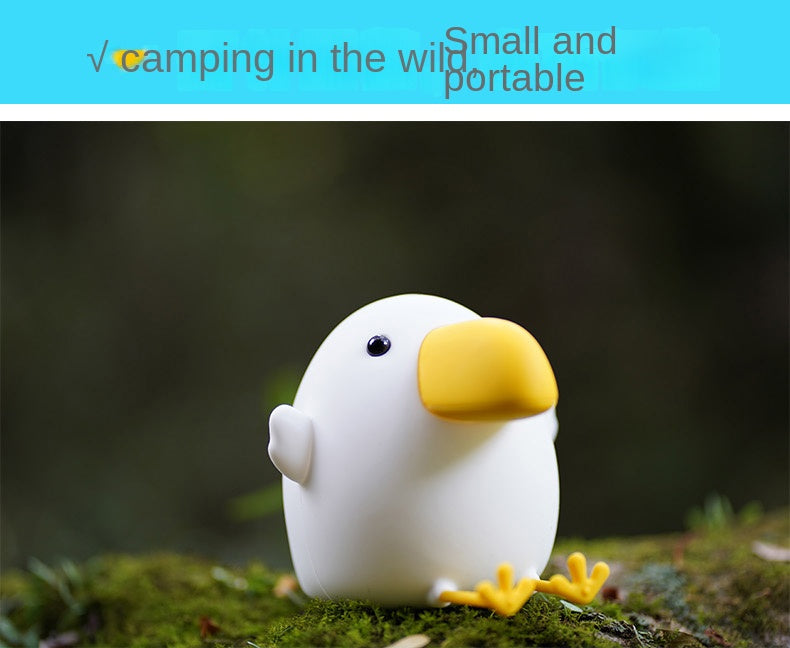 Kids Night Light Cute Silicone Bird Nursery Lamp for Baby and Toddler Animal Night Light for Boys and Girls Squishy Night Light for Bedroom and Kids Room Kids Gift (Bird)
