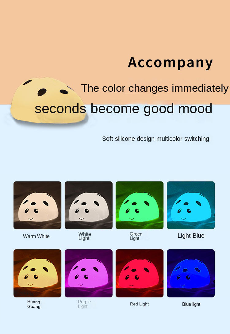 Night Light for beetle beetle Light Nightlights for Children Animal Light 7 Breathing Color Light Cute beetle Gift for Baby Girl Bedroom (beetle Lamp)