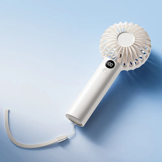 2025 New Wholesale Summer Cooling USB Handheld Portable Fan Outdoor Rechargeable Battery Personal Pocket Mini Handheld Fan