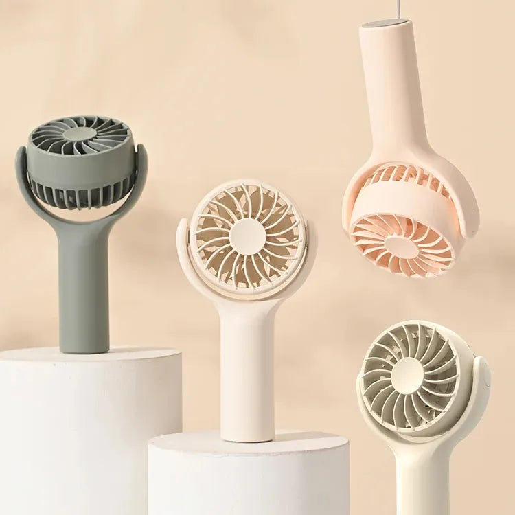 Wholesale Portable Mini Fan Hand-held Brushless with Mute Feature Electric Desktop or Car Use for Outdoor & Hotel