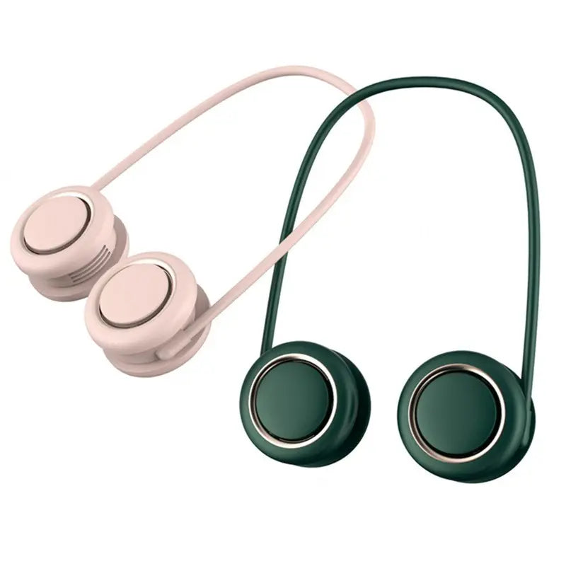 Fashionable Lightweight Adjustable Hands-Free Portable Wearable Neckband Fan Hanging Neck Fan