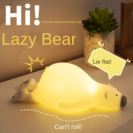 Kuromi Sofa Patting Silicone Night Light Bedside Creative Gift Sleep Silicone Night Light