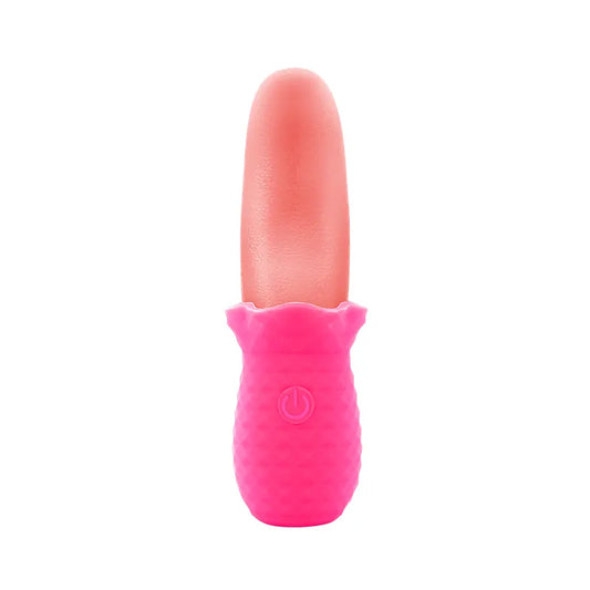 Hot Selling Realistic XL Size Dildo Sex Toys for Women Featuring Tongue-Licking & G-Spot Clitoris Stimulator Nipple Massager