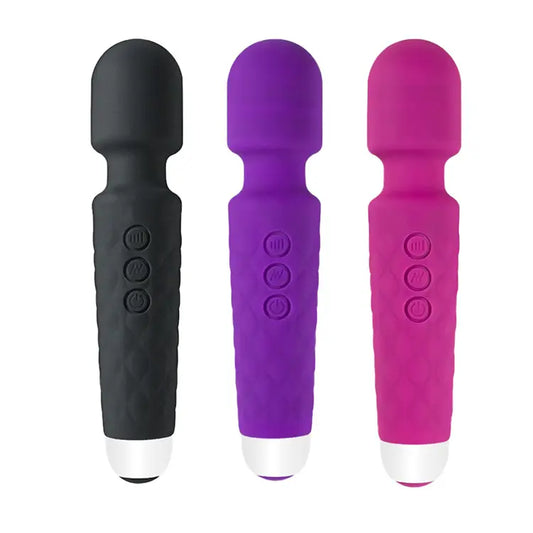 Most Popular Adult Silicon Vibrator Sex Toys Vibrator for Women Wand Vibrator