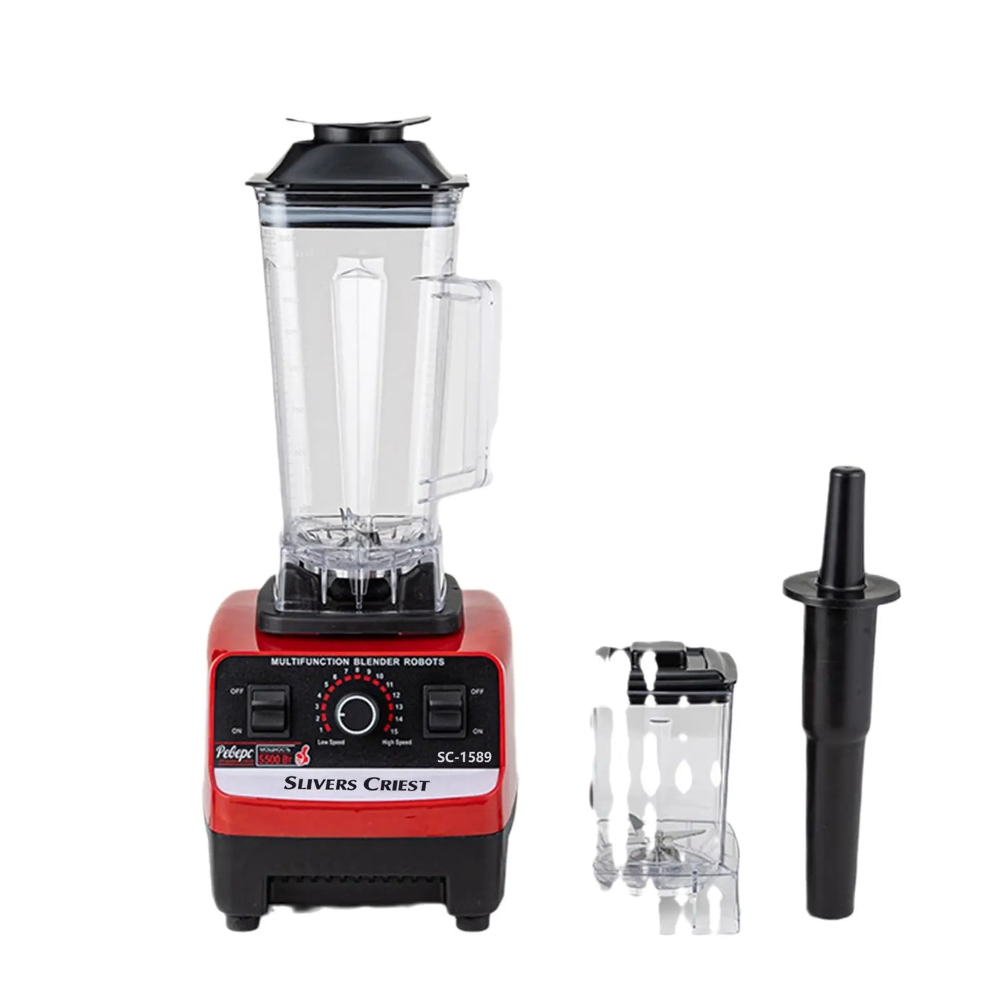 Heavy Duty Commercial Juice Fruit Mixeur5500w Silver crest sc 1589 2 in 1 Fresh Juicer Mixer Smoothie Blender Machine