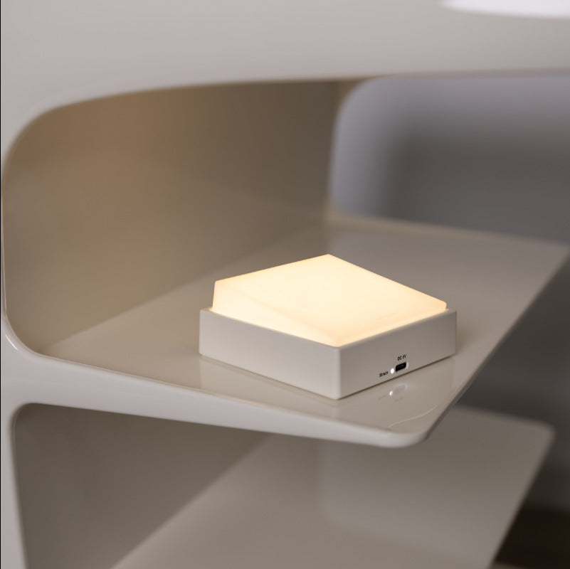 Magnetic Night Light, Dimmable Bedside Light, Adjustable Brightness Lamp, Portable Touch Control LED Bedside Night Light, Rechargeable Lamp, Long Lasting Battery for Bedroom