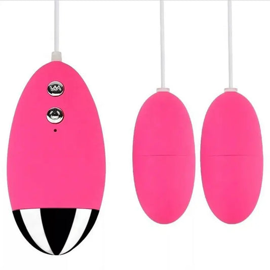 Popular 20 Frequency Double Vibrating Egg Sex Toys for Women 10 Speed Panty Vibrator for Clitoris G Spot Stimulating