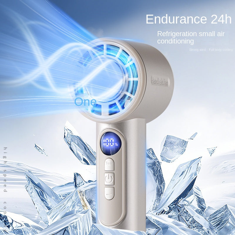 Portable USB Desk Fan with Cooling Mode | Quiet Powerful Table Fan for Home, Office & Dorm