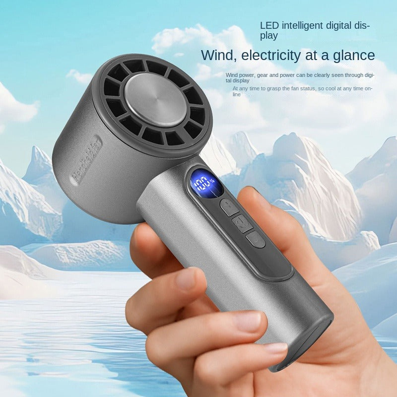 Portable USB Desk Fan with Cooling Mode | Quiet Powerful Table Fan for Home, Office & Dorm