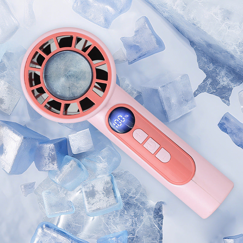 Portable USB Desk Fan with Cooling Mode | Quiet Powerful Table Fan for Home, Office & Dorm