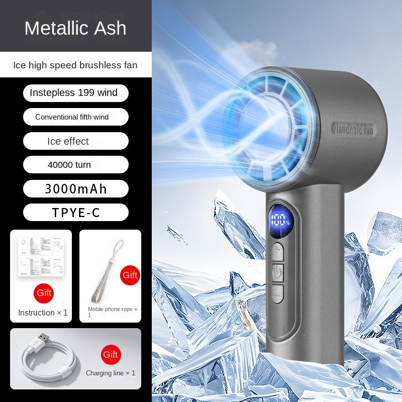 Portable USB Desk Fan with Cooling Mode | Quiet Powerful Table Fan for Home, Office & Dorm