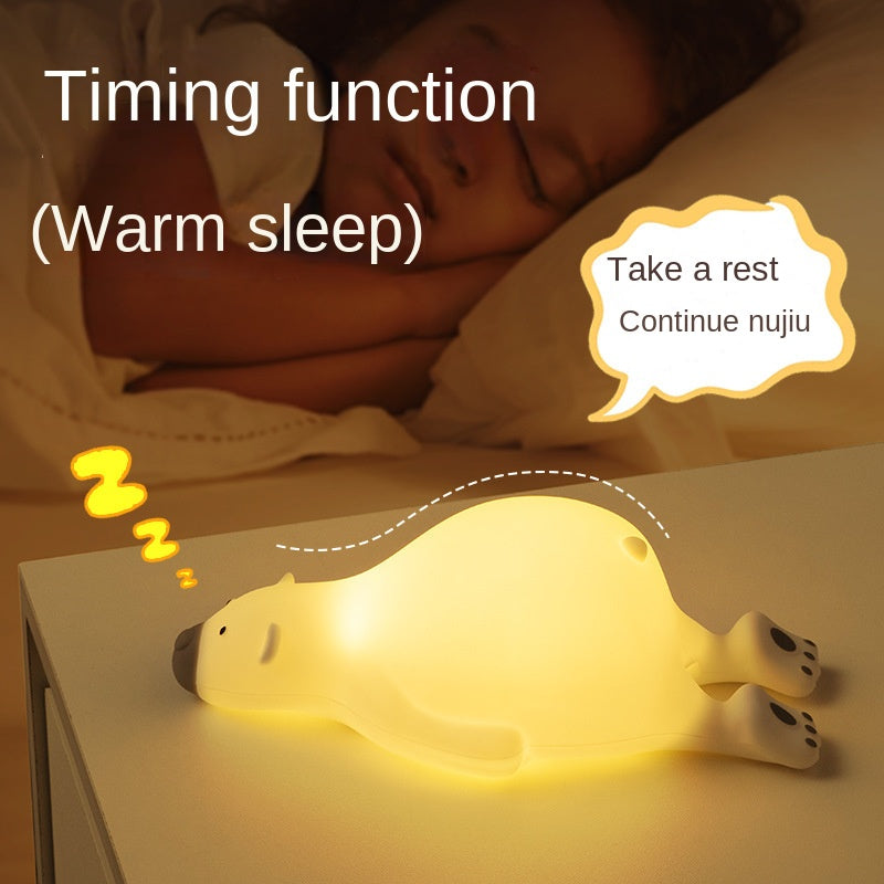 Night Light, Cute, Rechargeable, Nursing Light, 3-Stage Dimming, Bedside Lamp, Interior, Birthday, Baby Shower, Gift