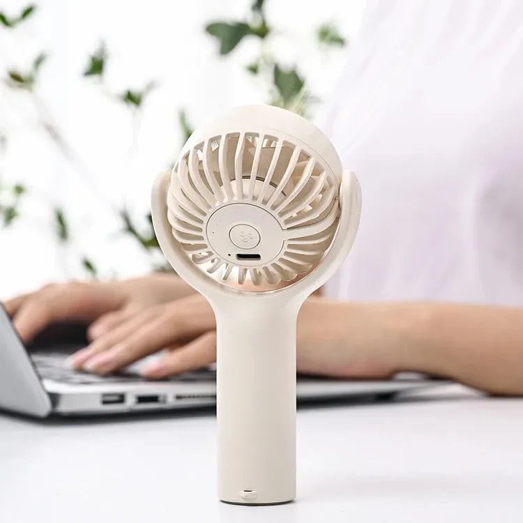 Wholesale Portable Mini Fan Hand-held Brushless with Mute Feature Electric Desktop or Car Use for Outdoor & Hotel