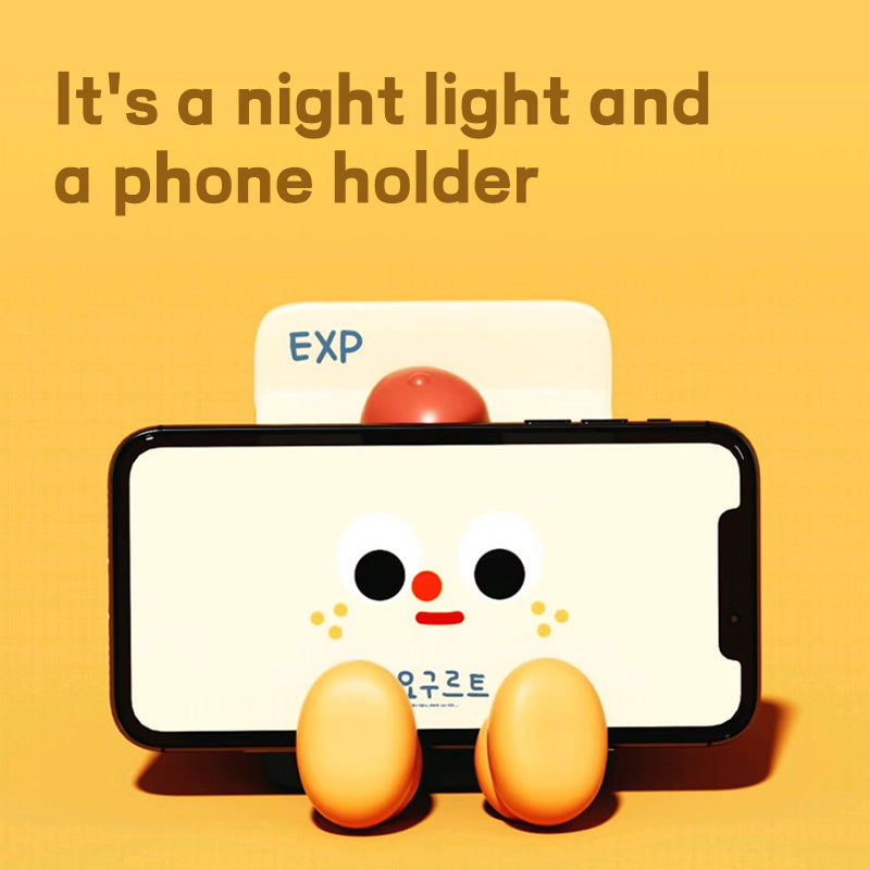 Night Lamp Milk Box Rechargeable LED Night Light Room Decor Timing Bedside Light for Kids Home Bedroom