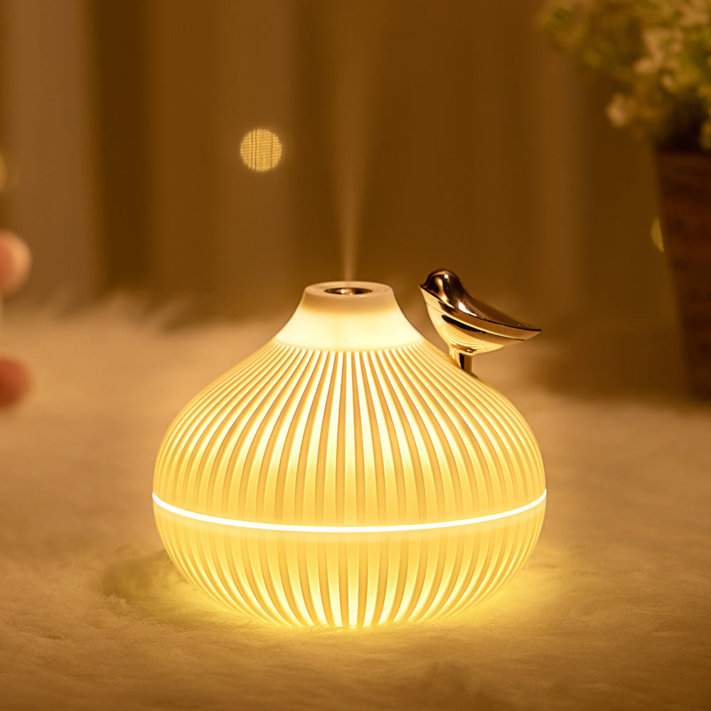 Humidifier for Room Moisture, Cool Mist Humidifier, Aroma Diffuser for Home, Cool Mist Small Quiet Air Humidifier,Ultrasonic Essential Oil Diffuser Electric For Car, Office, Babies, Home