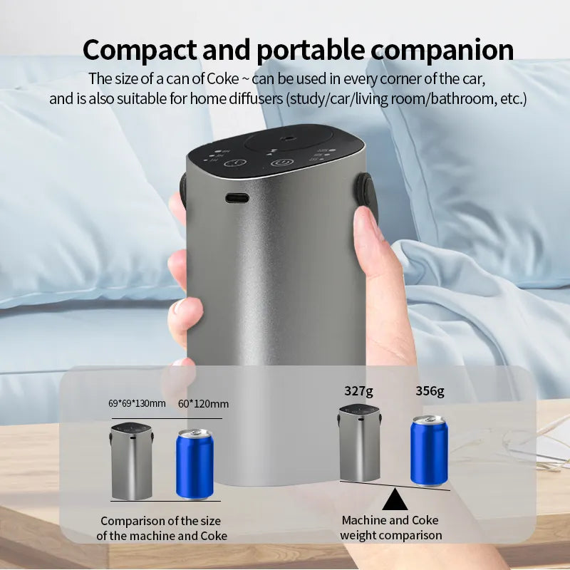 Innovation Waterless Air Purifier Freshener Aromatherapy Portable Vaporizer B2b Marketplace Essential Oil Aroma Diffuser