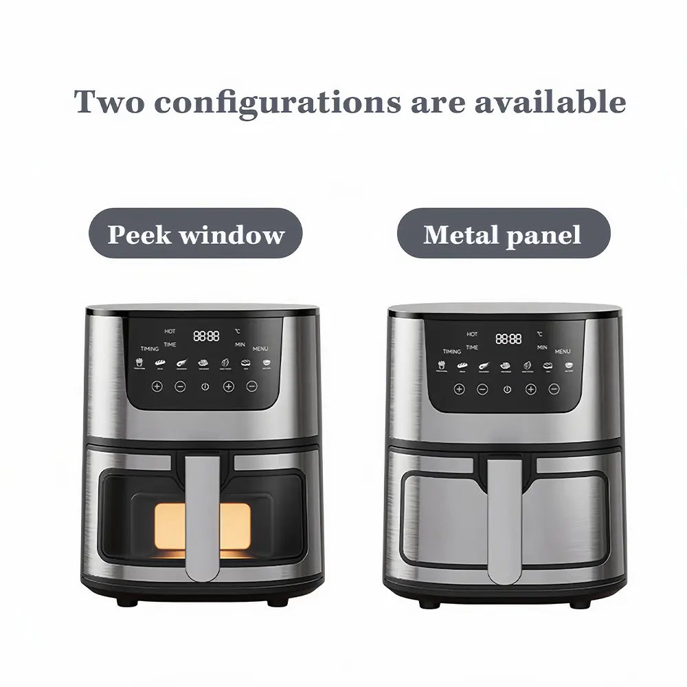 Factory Supply OEM ODM Mini air Fryer 1400W 4.5L Airfryer Fryer Stereoscopic Heating Airfryer Oven