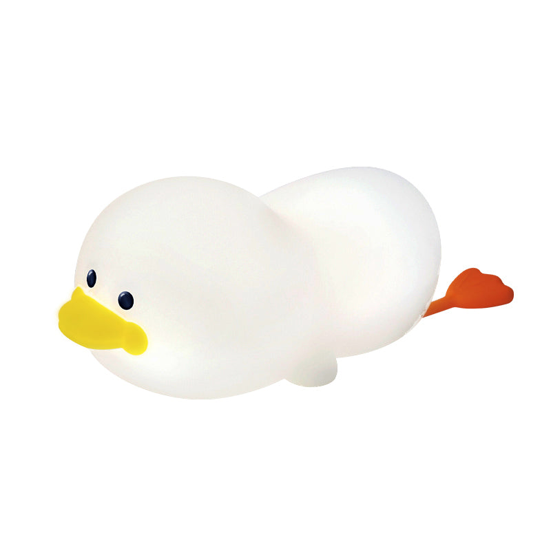 Duck LED Night Light USB Lamp Figure Bedroom Sleeping Light Christmas Gift Toy Warm White